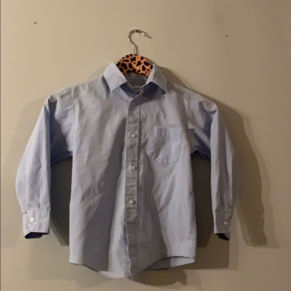 Size 7 button down dress shirt